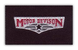 Nažehľovacie etikety stredné - motor devision